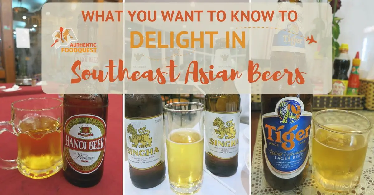 What You Want to Know to Delight in Southeast Asian Beer