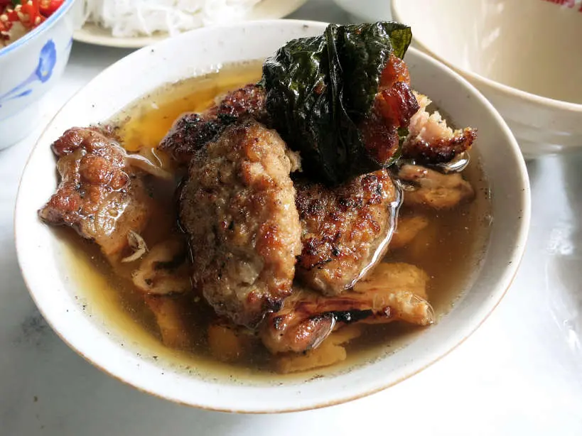 Bun Cha best food in Hanoi by Authentic Food Quest