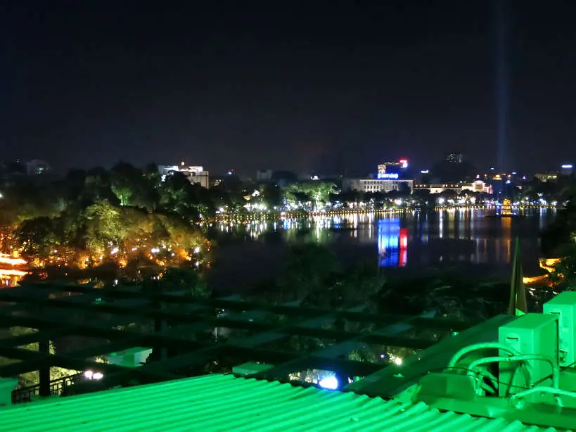 Cafe Pho Co View in Hanoi by Authentic Food Quest