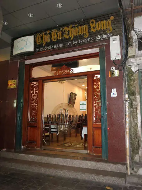 Cha Ca Thang Long Hanoi Restaurant by Authentic Food Quest