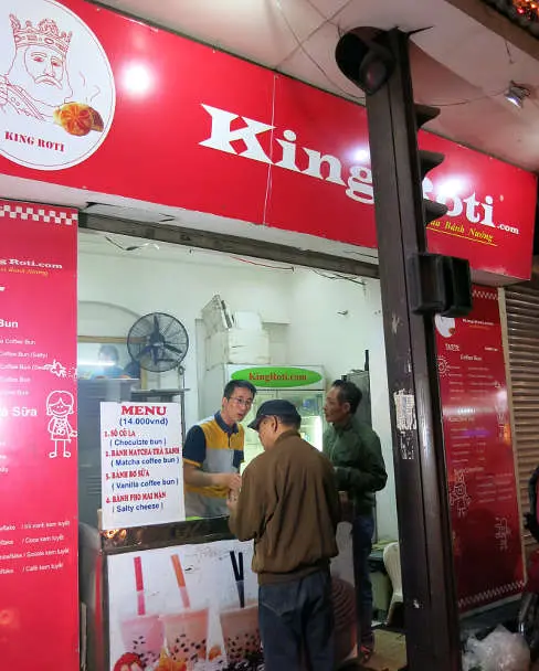King Roti store Hanoi for Vietnamese Desserts by AuthenticFoodQuest