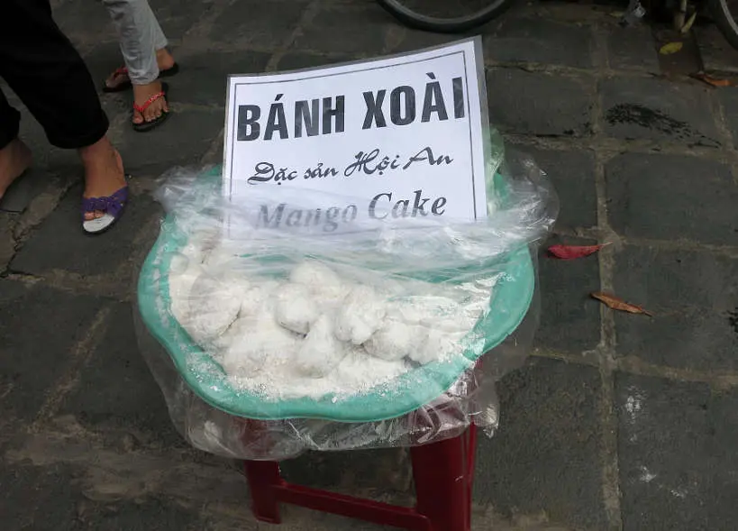 Mango Cake Vendor in Hoi An Vietnam by AuthenticFoodQuest