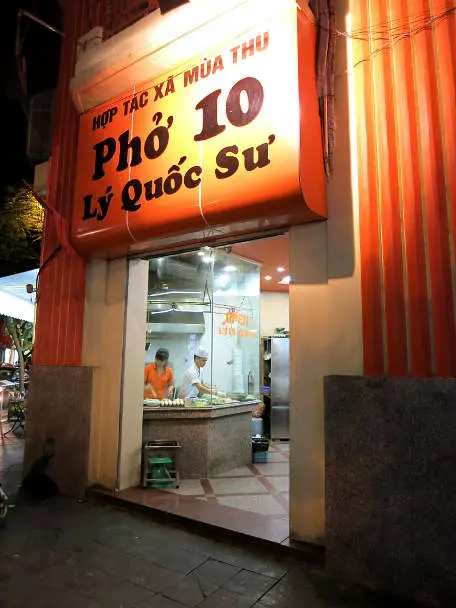 Pho 10 Best pho in Hanoi Restaurant by AuthenticFoodQuest