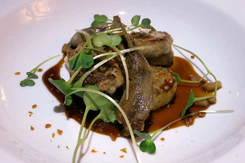 Quail Leg confit Cuisine Wat Damnak Authentic Food Quest