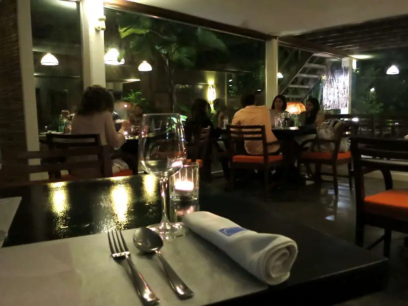 Inside restaurant Cuisine Wat Damnak Authentic Food Quest
