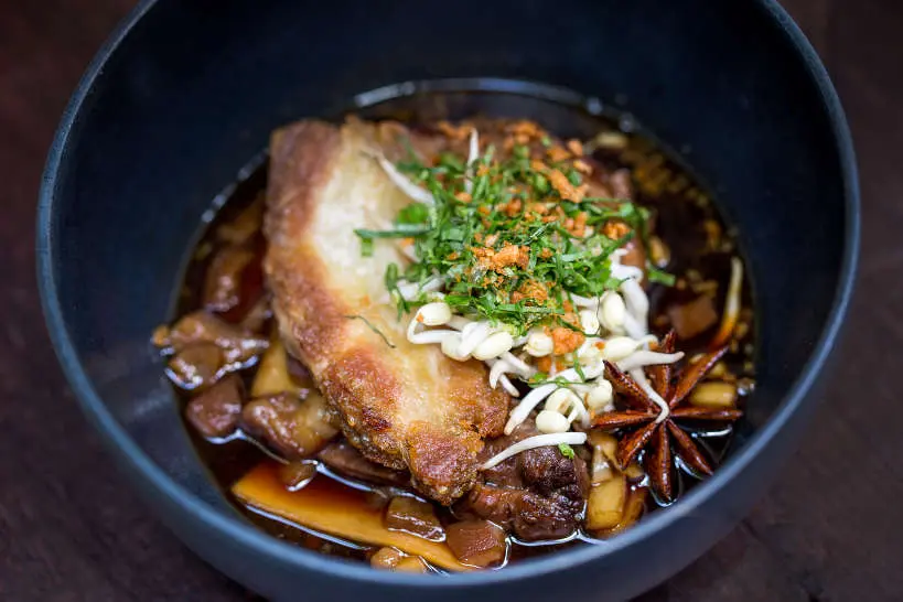 Cuisine Wat Damnak braised pork Joannes Riviere Authentic Food Quest