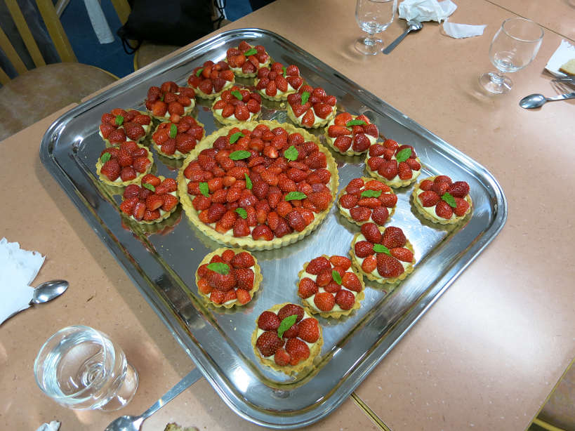The Strawberry Pies from La Soupe Aux Cailloux Paris Baking Class Authentic Food Quest