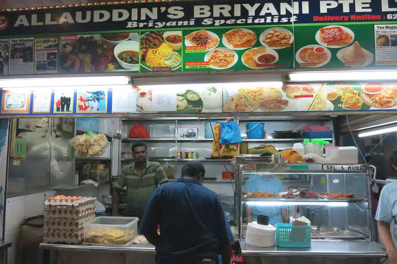 Biryani Tekka Center Hawker Center Singapore by Authentic Food Quest