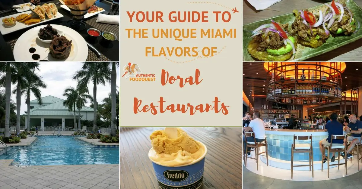 Your Guide to the Unique Miami Flavors of Doral Restaurants