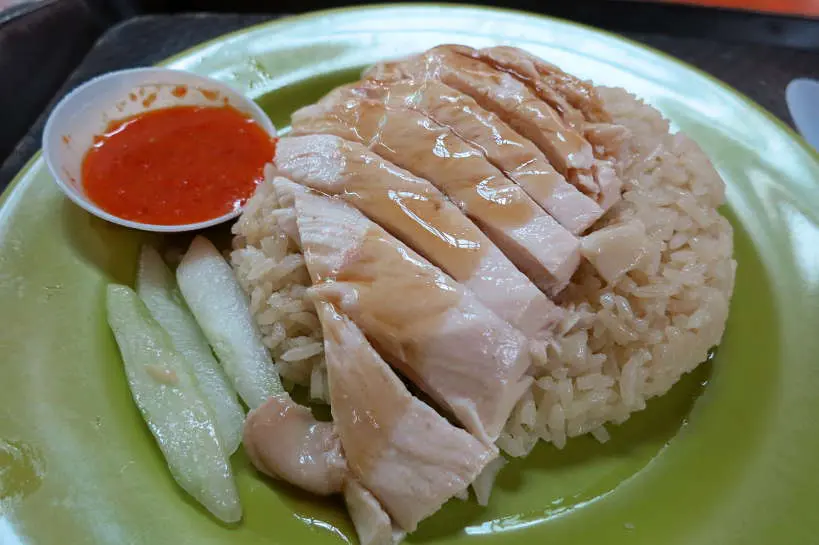 Hainanese Chicken Hawker Center Singapore Food by Authentic Food Quest