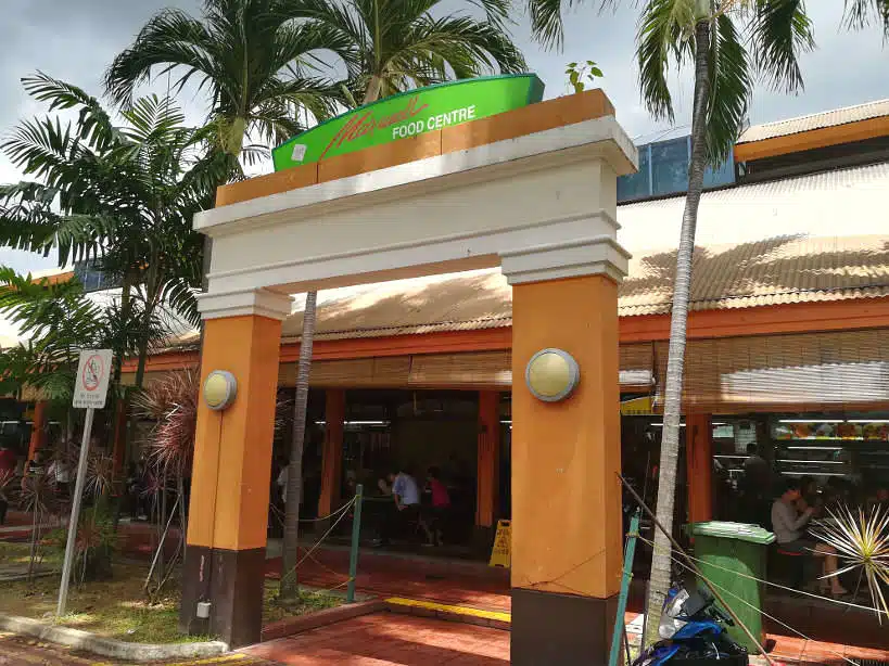 Maxwell Hawker Center Outside Singapore food Hawker center by Authentic Food Quest