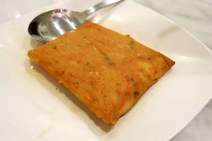 Otak Otak Food in Singapore by Authentic Food Quest.