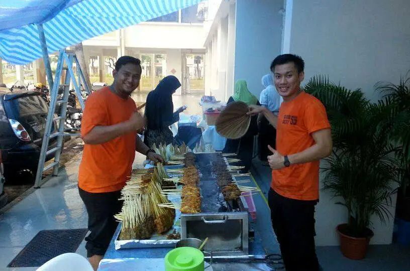 Satay by East Cost Food Village Hawker Center Singapore by Authentic Food Quest