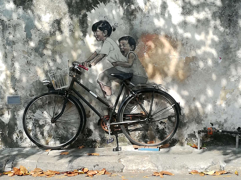 Street Art in Penang, Malay Food by Authentic Food Quest