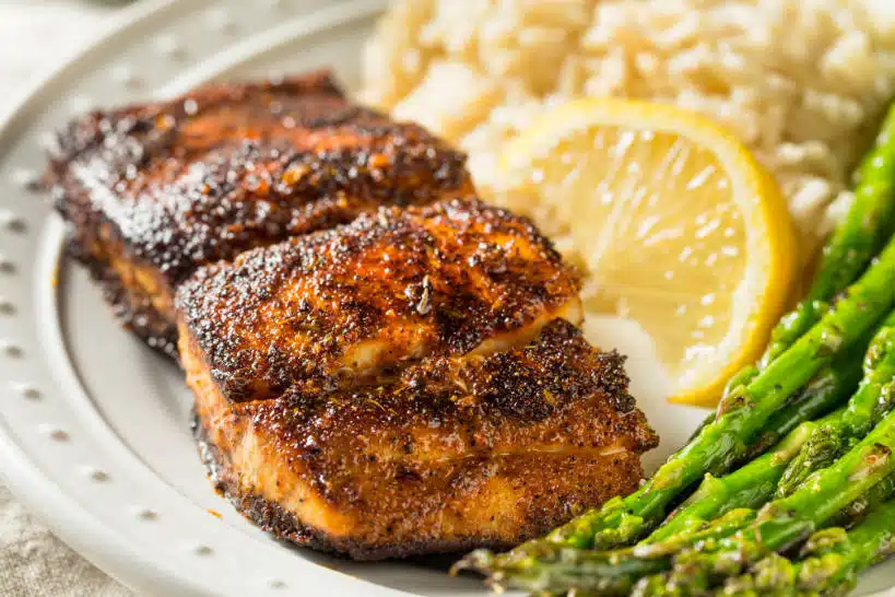 Blackened Grouper Floribbean by Authentic Food Quest