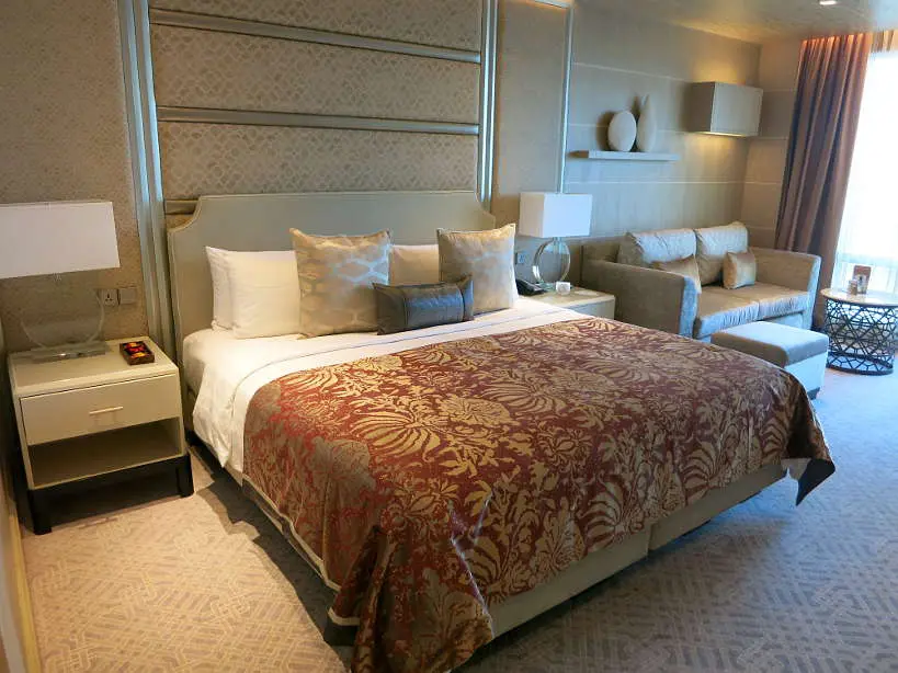 Deluxe Room Shangri-La at the Fort Restaurants Authentic Food Quest