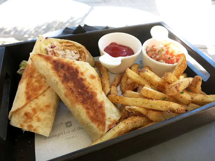 Fish Tortilla Upper Deck Shangri-La at the Fort Restaurants Kerry Sport Manila by Authentic Food Quest