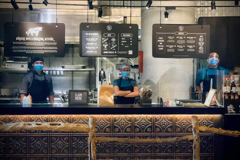 Raging Bull Burgers Shangri La Bgc Restaurants by Authentic Food Quest