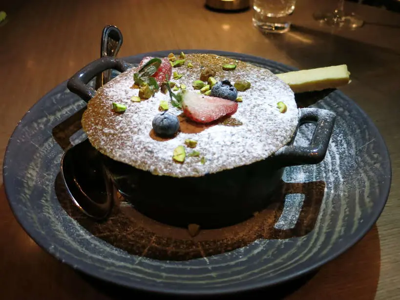 RagingBullCremeBrulee_ShangriLaatTheFortRestaurants_AuthenticFoodQuest Raging Bull Creme Brulee a Shangri-La at the Fort Restaurants Authentic Food Quest