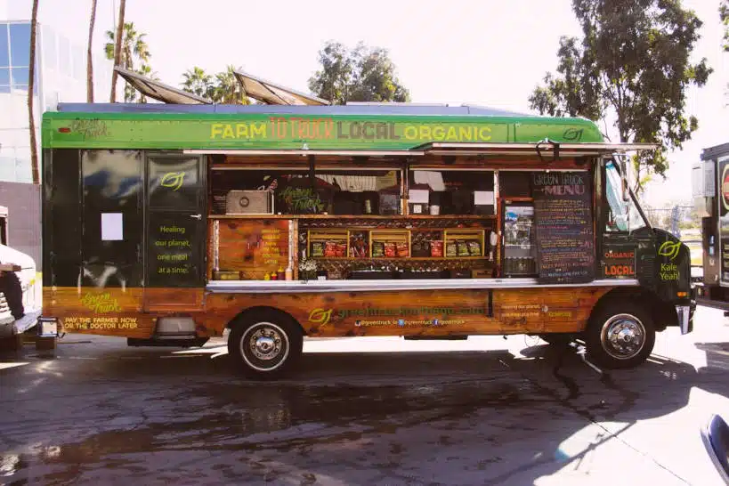 Green Truck Los Angeles Food Trucks by Authentic Food Quest