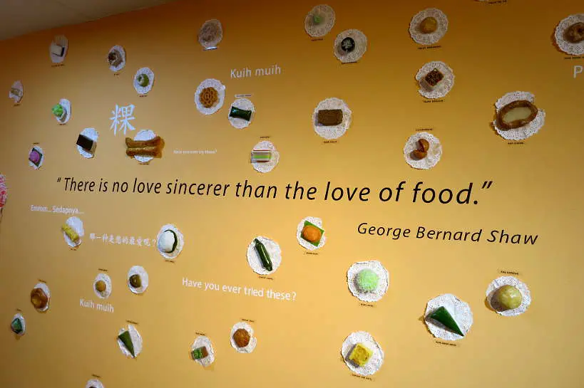 Quote Love Food Food museum Penang Authentic Food Quest