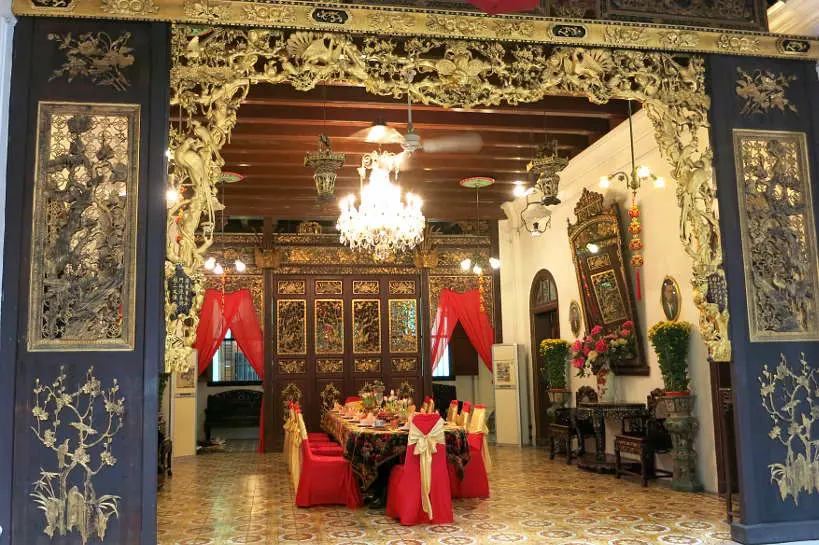Dinning Table Pinang Peranakan Mansion Nyonya Food Authentic Food Quest