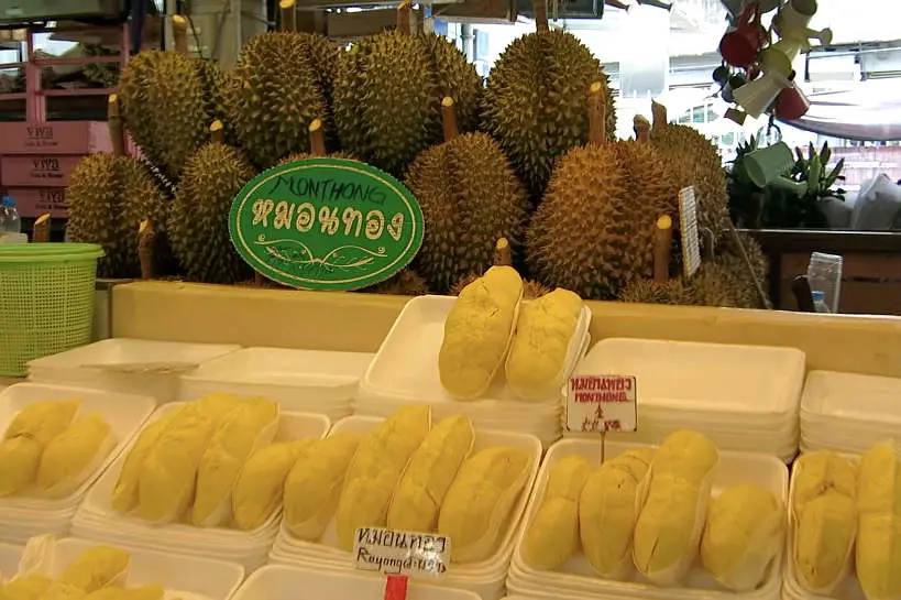 Durian Monthong durian taste Authnentic Food Quest