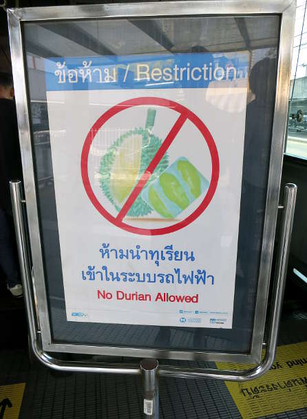Durian Sign Durian taste Authentic Food Quest