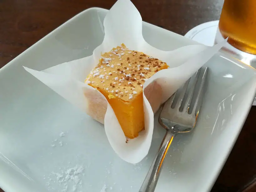 Pao de Lo Portuguese sponge cake Lisbon by AuthenticFoodQuest