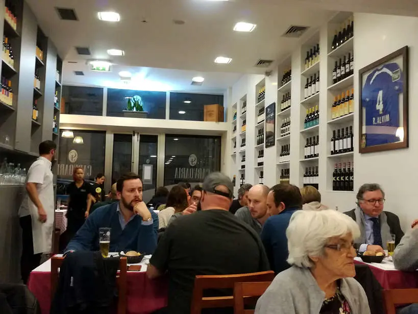 Carvoaria Jacto Restaurant Eat Bacalhau in Portugal Lisbon restaurant where locals eat Authentic Food Quest