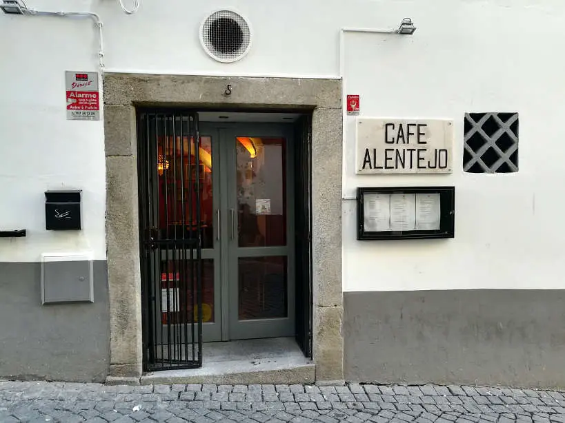Entrance Cafe Alentejo by Authentic Food Quest
