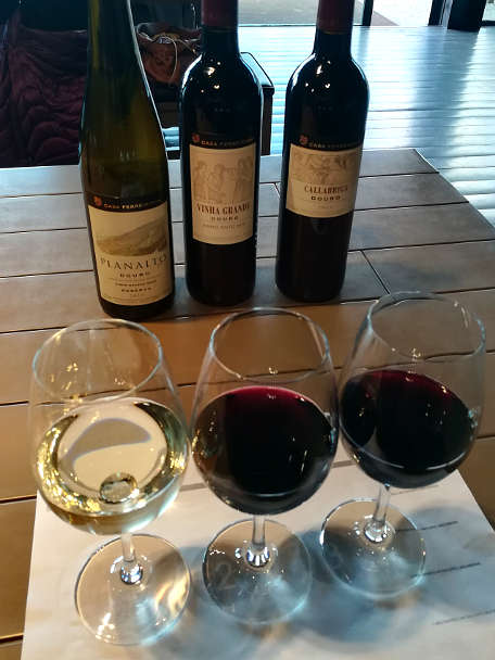 Tasting Casa Ferreirinha Douro Valley wines at the Douro Valley Wine Tour by Authentic Food Quest