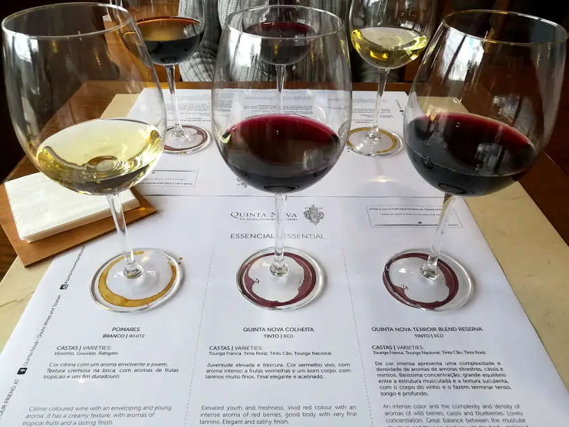 Tasting Quinta Nova on Douro Valley Wine Tour by Authentic Food Quest
