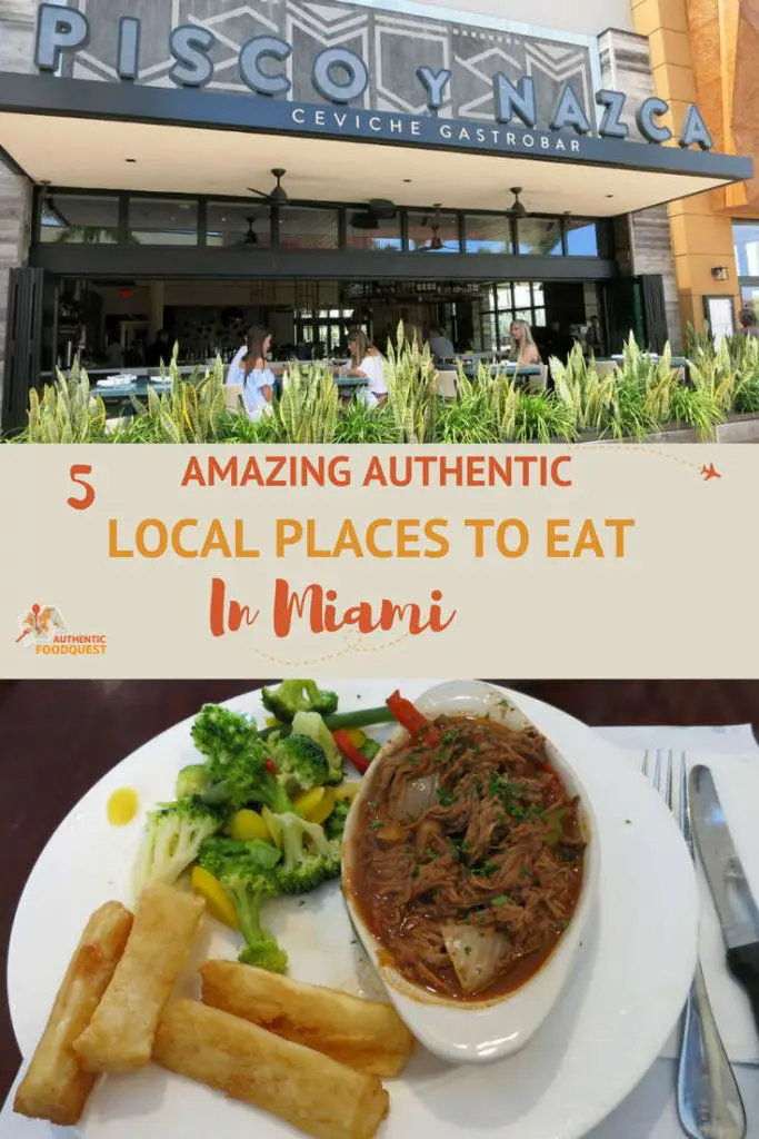 5 Local Places to Eat in Miami by Authentic Food Quest