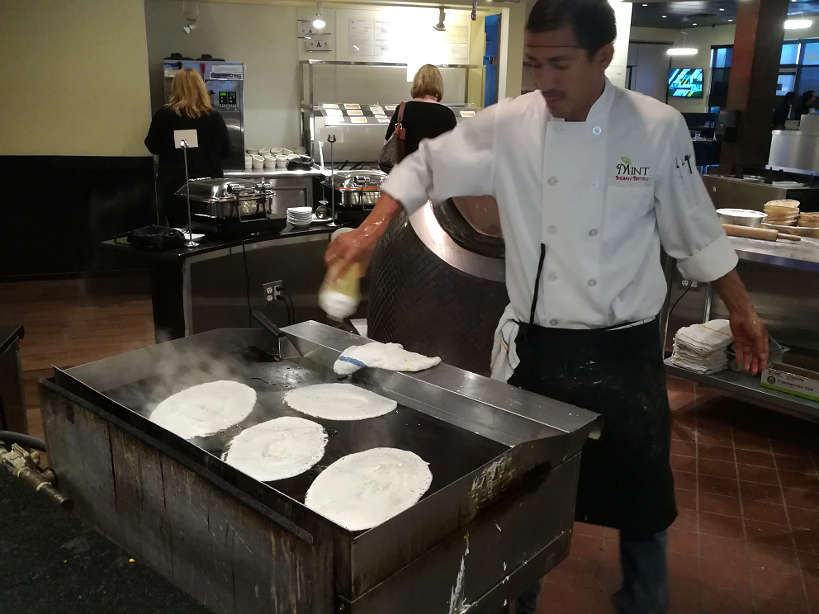Mint Dosa Station off strip value buffet Las Vegas Authentic Food Quest