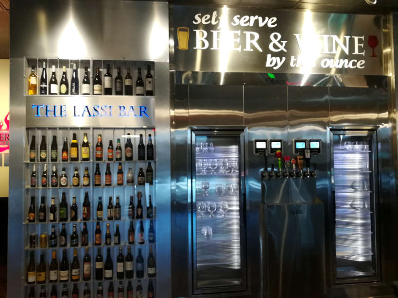 Self Serve Drinks off strip value buffet Las Vegas Authentic Food Quest