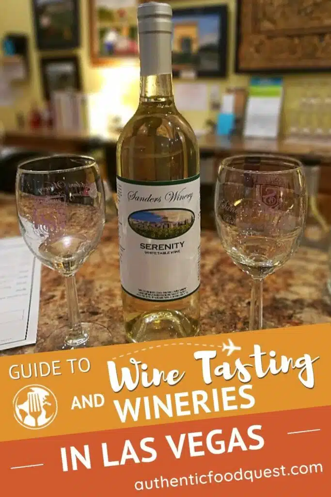 Pinterest Wine Tasting Las Vegas by Authentic Food Quest