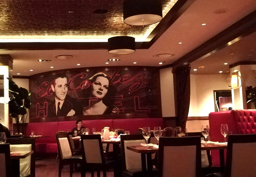 El Cortez Hotel Casino_best-affordable-places-to-eat and stay-off-the-strip-in-Vegas by Authentic Food Quest. One of the best places to eat in Las Vegas off the strip. One of the best moderately priced restaurants in Las Vegas