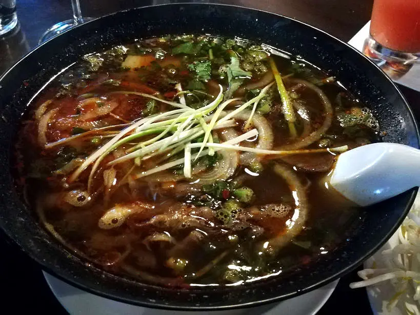 Spicy Hue Noodle Soup District One Best Asian Restaurants Las Vegas Authentic Food Quest