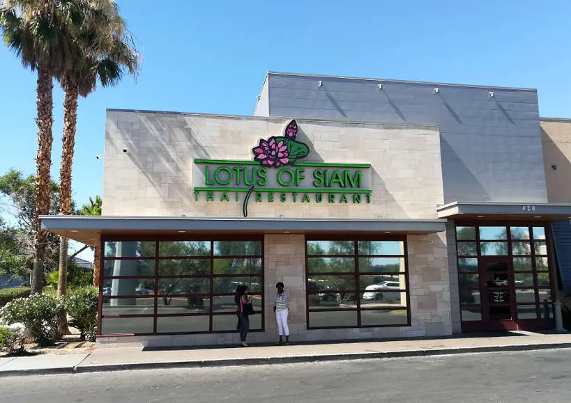 Lotus of Siam best Thai Restaurant and_best-affordable-places-to-eat-off-the-strip-in-Vegas by Authentic Food Quest. This is one of the best off the strip restaurants in Las Vegas.