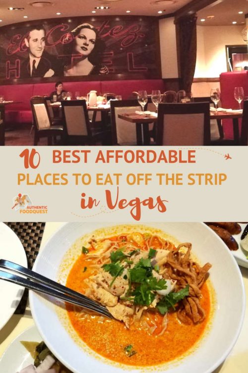 Pinterest_BestPlacestoeatofftheStripinVegas_AuthenticFoodQuest Pinterest Best Places to eat off the Strip in Vegas via Authentic Food Quest