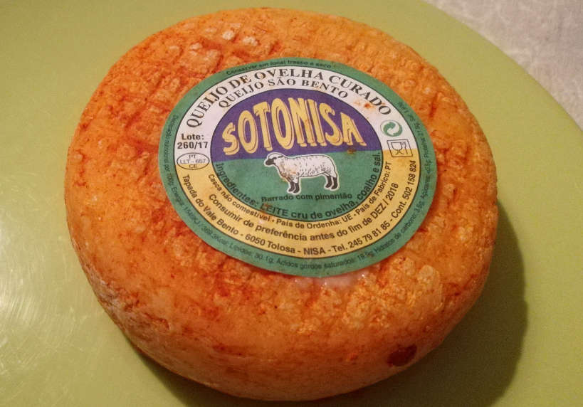 Alentejo Sheep Cheese Sotonisa Portuguese foods for Portuguese Dinner for Eating with Portuguese family by Authentic Food Quest