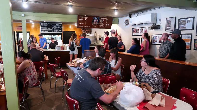 Inside Franklin Barbecue the Best BBQ in Austin by Authentic Food Quest.