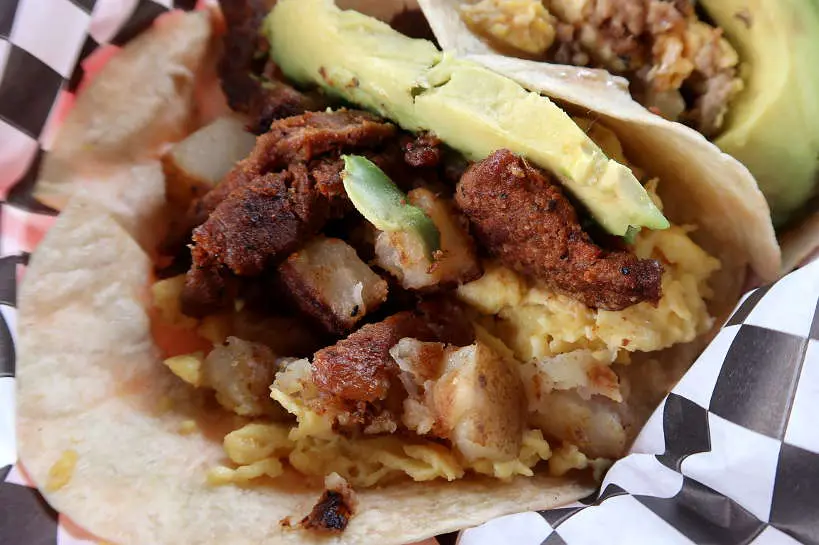Tyson's Tacos Breakfast Tacos for Best Breakfast Tacos in North Austin by Authentic Food Quest. Also rated the best tacos in Austin