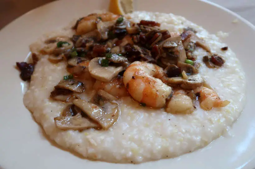 Shrimps and Grits Hominy Grill Best Restaurant in Florence South Carolina Soul Food Myrtle Beach South Carolina Food by Authentic Food Quest
