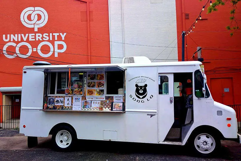 Song La Food Truck at one of Austin Food Truck Parks Authentic Food Quest
