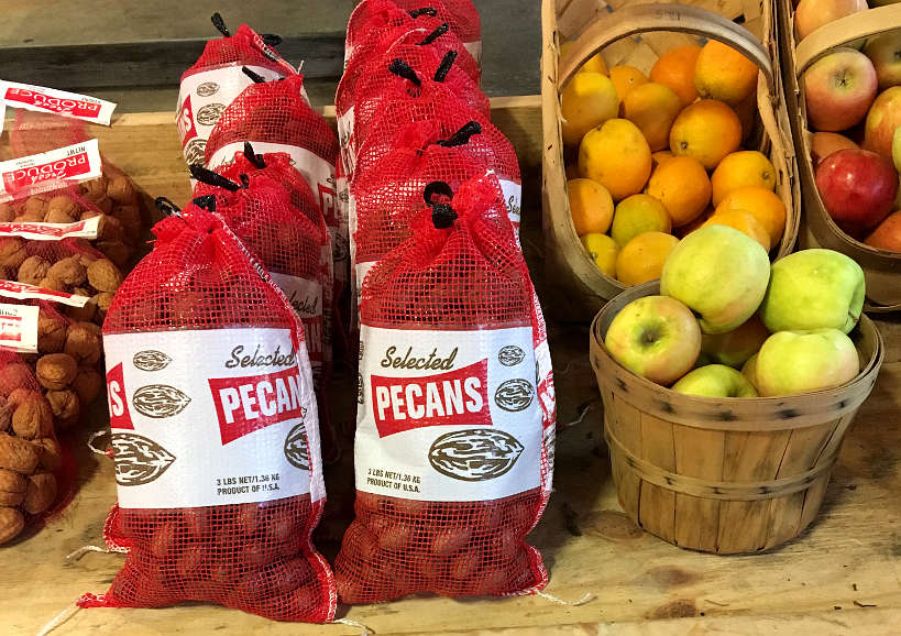 Pecans Pee Dee Market, one of the Best Things to Do in Florence SC on Pecan Trail by Authentic Food Quest. Visiting Pee Dee State Farmers Market is one of the best things to do in Florence SC