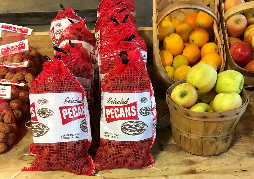 Pecans Pee Dee Market Best Things to Do in Florence SC pecan trail florence south carolina by Authentic Food Quest
