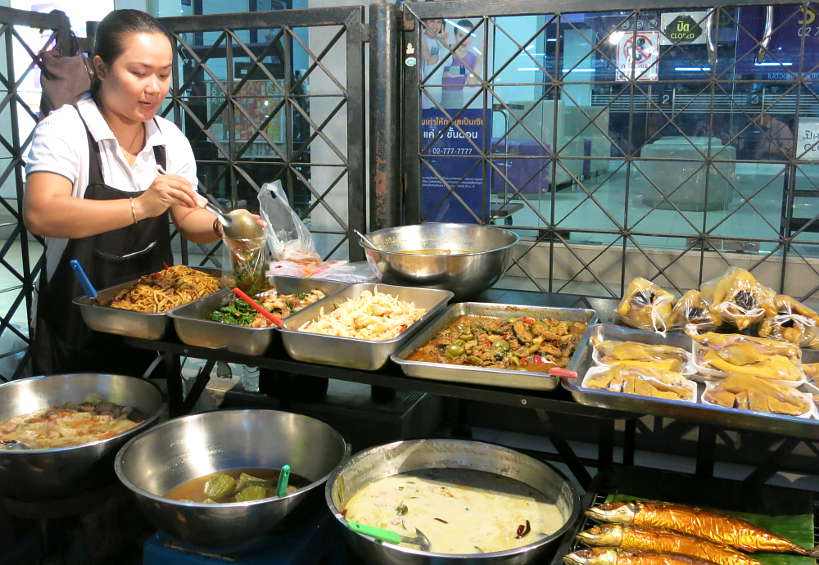 Street Food in Thailand with Travelan to Prevent Travelers Diarrhea by Authentic Food Quest