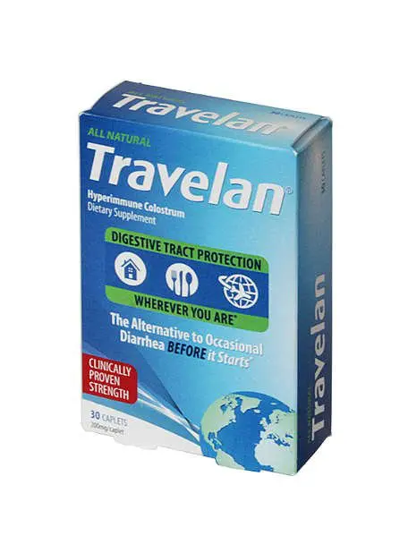 Travelan Package USA Prevent Travelers Diarrhea by Authentic Food Quest